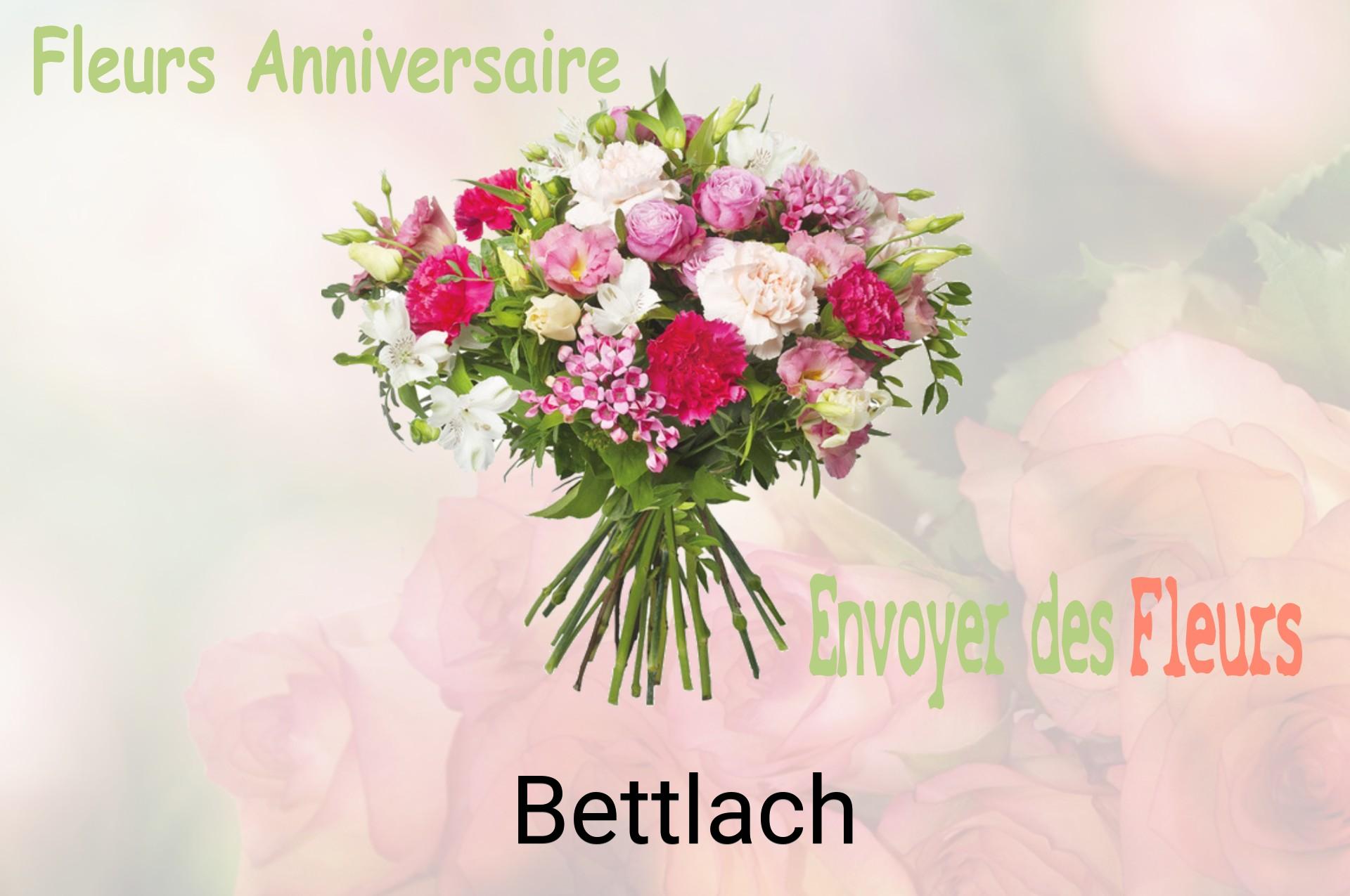 Bouquet de fleurs d’anniversaire livré à Bettlach